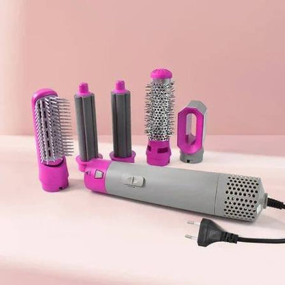5 in 1 Electric Hot Air Brush Hair Dryer