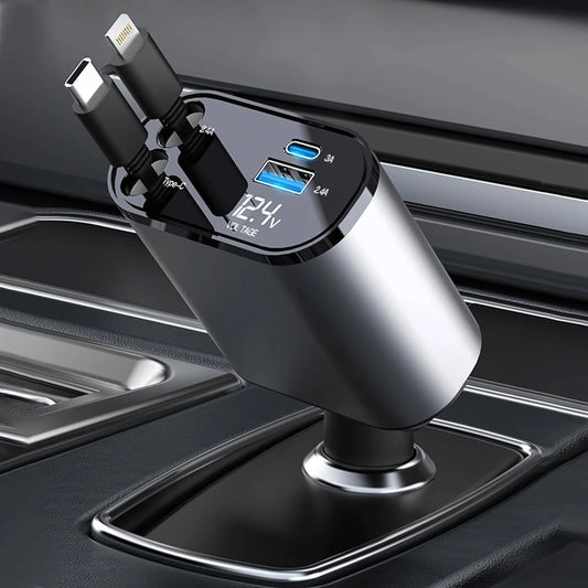 4 In 1 Car Charger