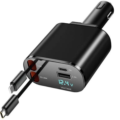 4 In 1 Car Charger